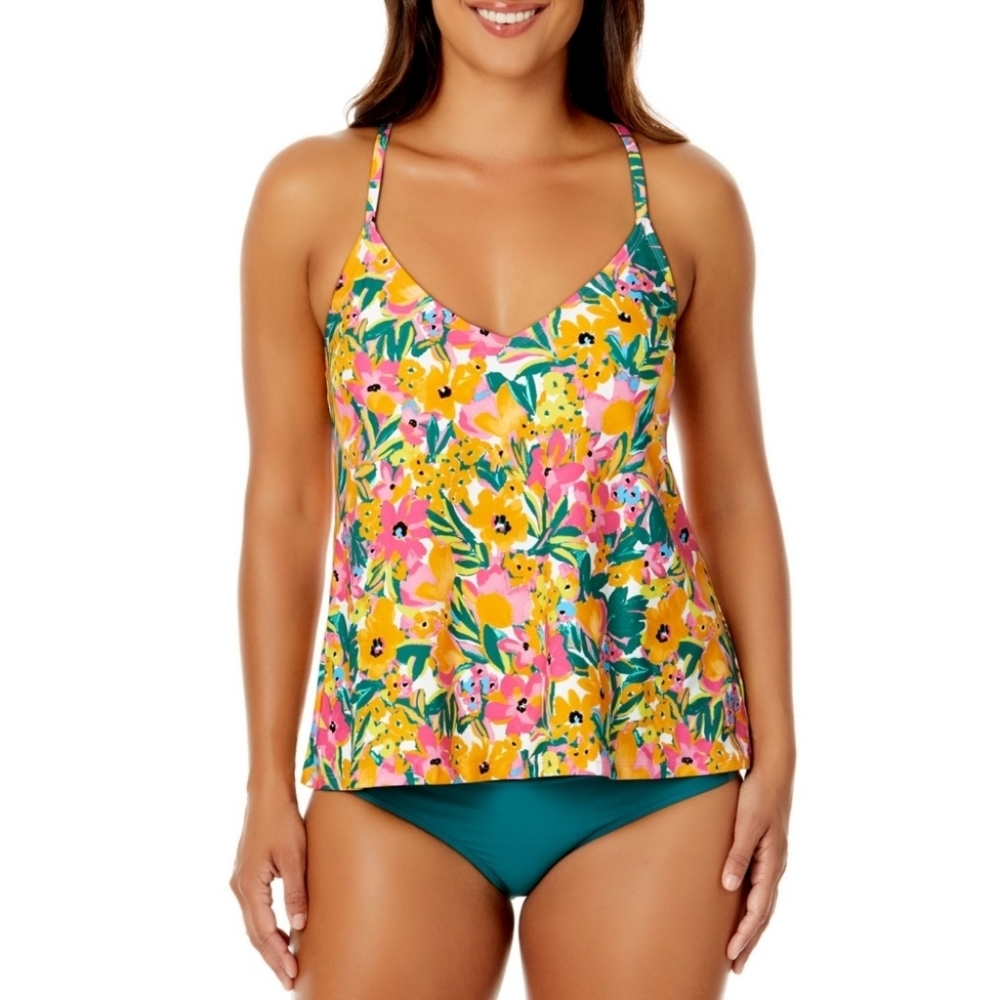 Anne Cole Ladies Swim Triangle Tankini Top *** TOP ONLY ***
